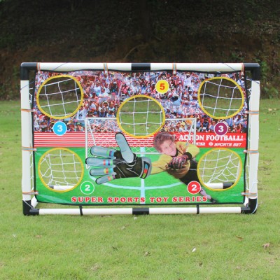 Portable mini  soccer goal   plastic football Goal Post