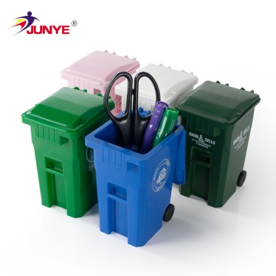 Toy trash can small plastic waste bin