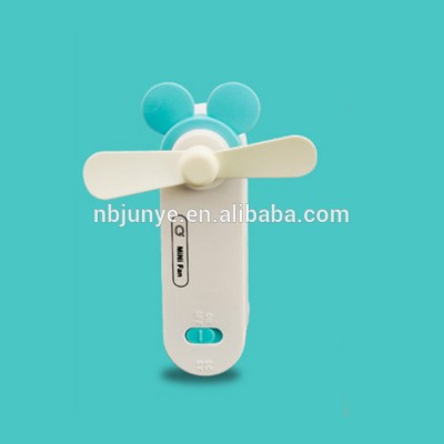 Beautiful handheld USB mini toy fan with cute rabbit ear