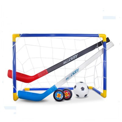 Mini soccer ball goal Portable football goal with Hockey ball